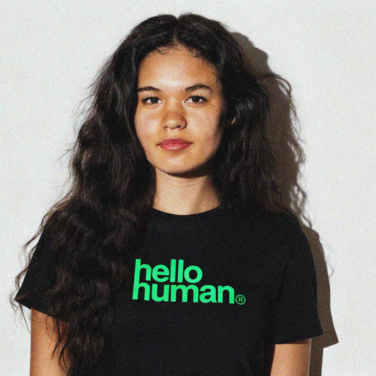HELLO HUMAN TEE