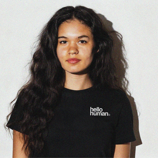 HELLO HUMAN TEE